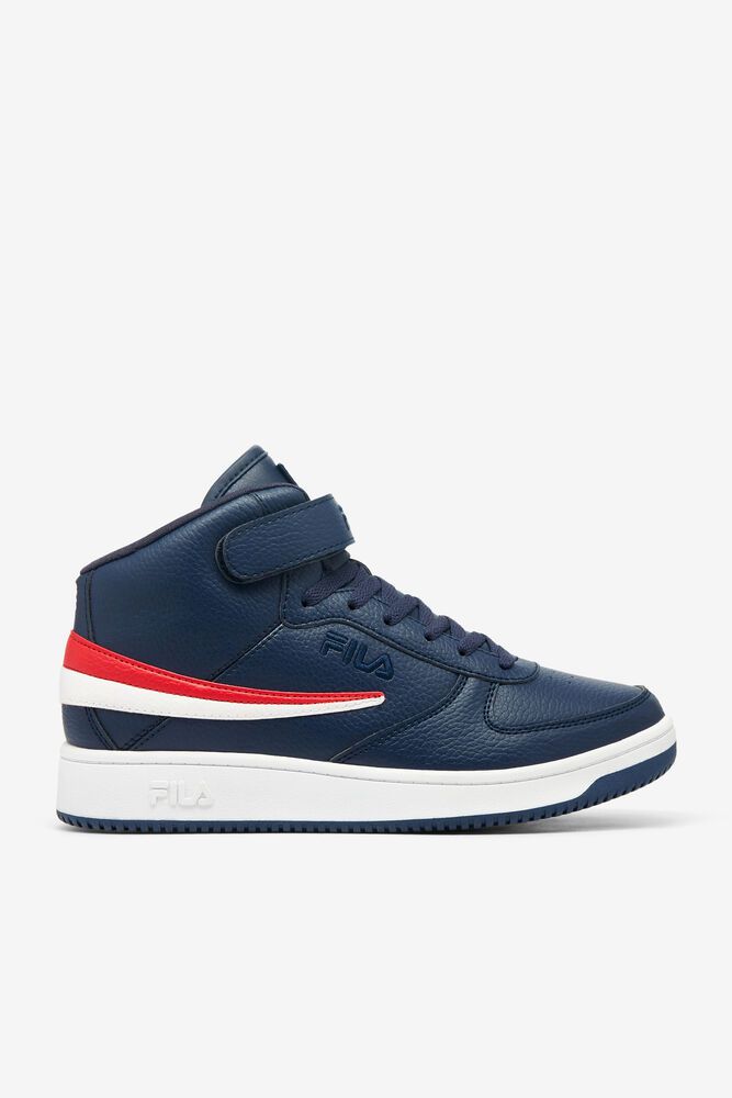 Fila Sneakers A-high Mens Navy - India XLJ-825314